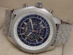 Knockoff Breitling Bentley B06 Chronograph NEW SS Blue Face Design Watch